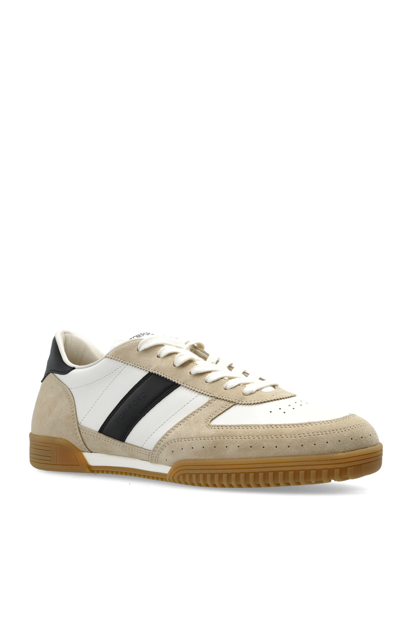 スニーカー TOM FORD Multicolor leather and suede sneakers TOM FORD Suede Running Sneakers | Saks Fifth Avenue